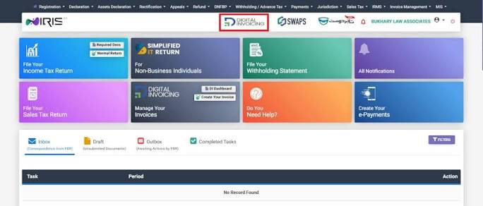 FBR e-invoice compliance features — validation, sales tax, bulk import, QR PDFs